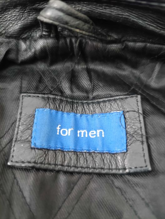 Куртка шкіряна чоловіча For men розмір 52-54