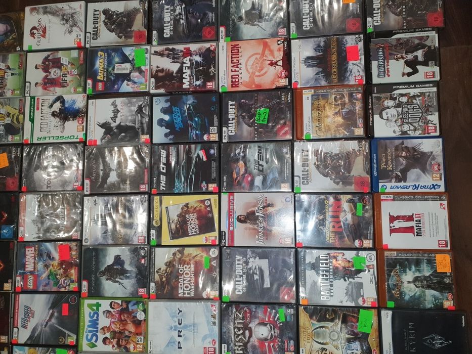 Gra gry PC unikaty 100szt dla kolekcjonera na komputer retro