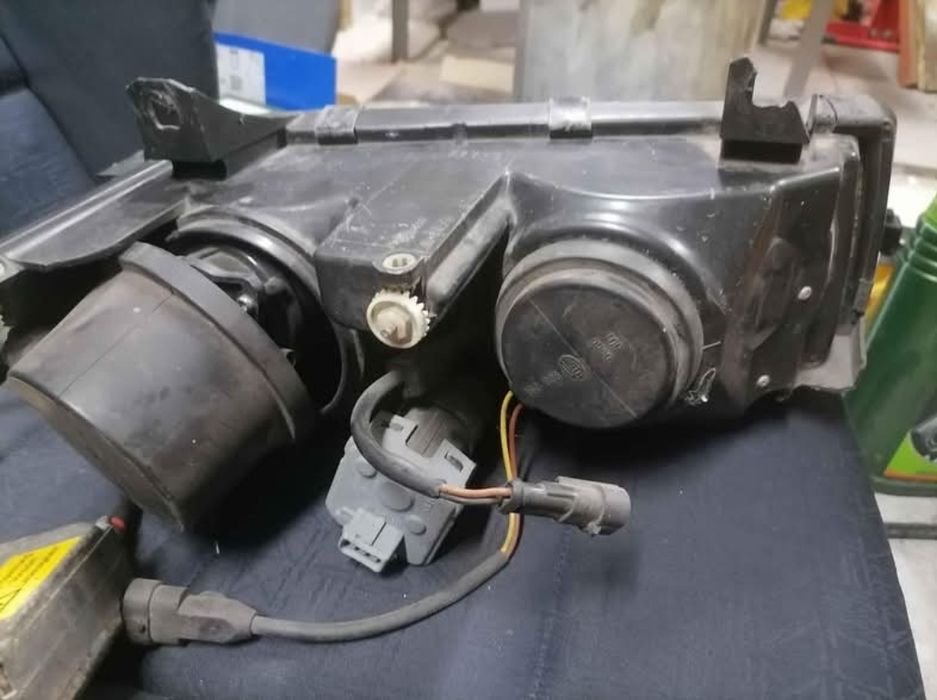 Bmw e36 lampy xenon hella celis chrom