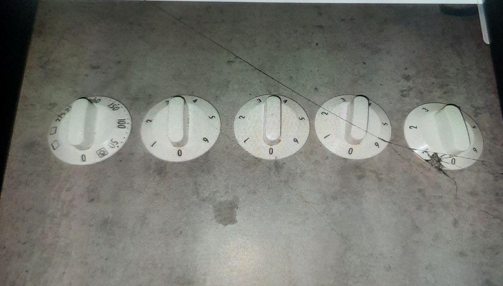 Pokrętła do kuchenki Amica sr 5 cm