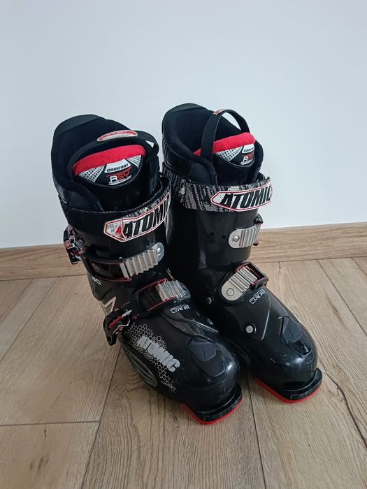 męskie BUTY NARCIARSKIE m-ki Atomic, wkł- 28,5 cm, stan BDB