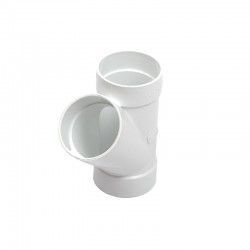 Trójnik 45° 2" Odkurzacz centralny biały