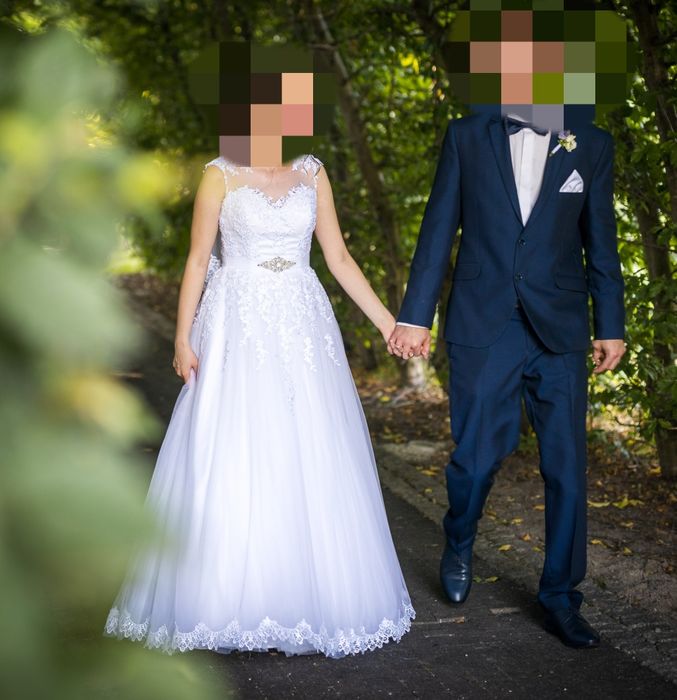 Suknia ślubna biała