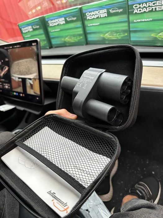 перехідник фірми GUWIEYG CCS2 для всіх TESLA США S X Y 3 переходник
