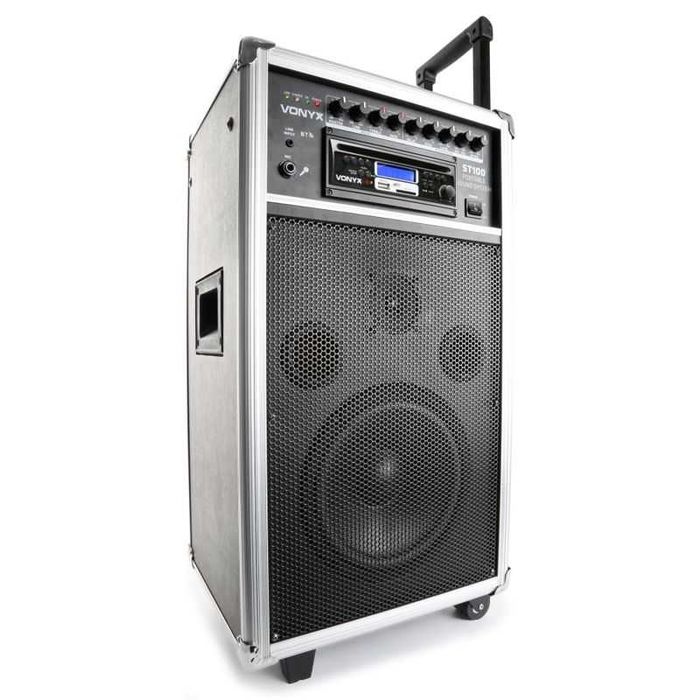 Mobilna kolumna aktywna Vonyx ST100MK2 CD/USB/Bluetooth+mikrofony