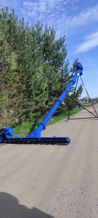 Шнековый погрузчик, зернотранспортер, гвинтовий конвейер, шнек