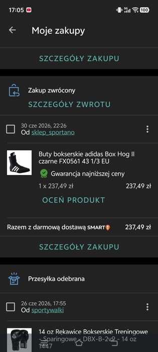 Buty bokserskie adidas box hog II