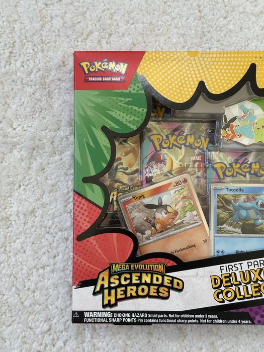 Pokémon TCG - Ascended Heroes First Partners Deluxe Pin Collection