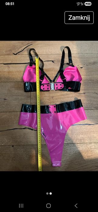 Komplet z lateksu 100%