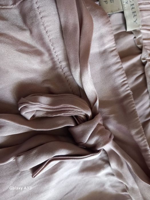 Burberry spodenki krótkie damskie s jedwab