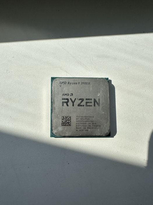 Ryzen 9 3900X полностью рабочий