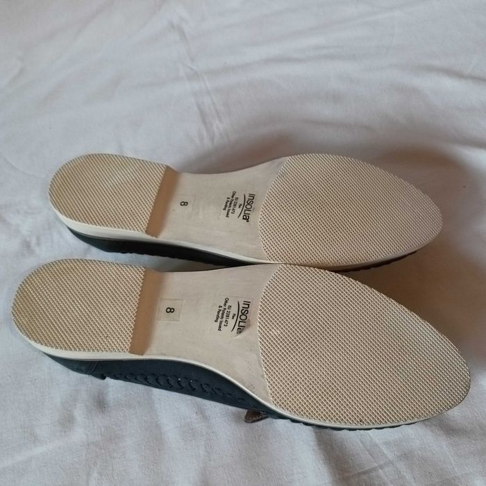 Marks  & Spencer roz. 42 - dł. wkł. 27 cm- skóra- nowe