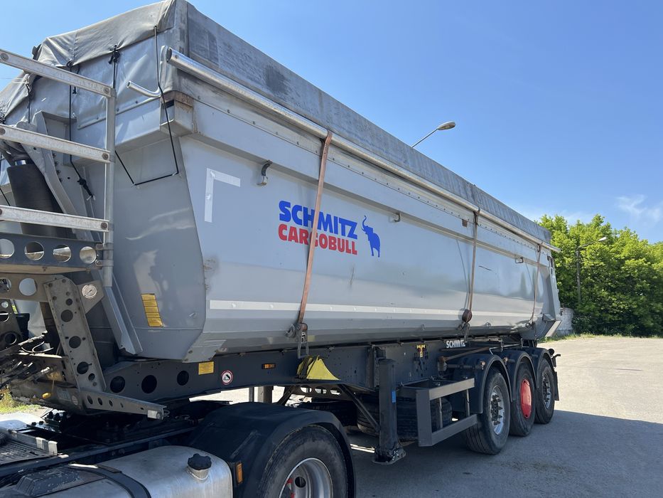 DAF XF 105 2013 рік причеп самоскид Schmitz 2017 рік