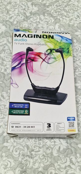 Słuchawki bezprzewodowe dla seniora do tv