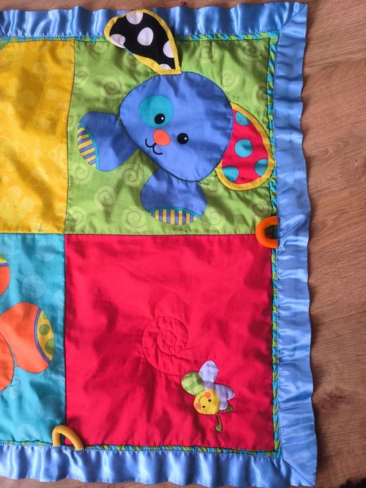 Mata materiałowa, edukacyjna Fisher price