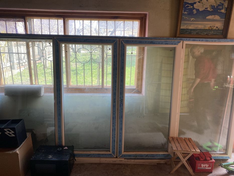 Віконний блок, балконний