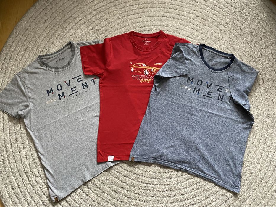 3 pak t-shirtów koszulek Volcano 158