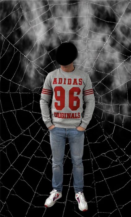 Adidas bluza męska S/M
rozmiar S/M
kolor:czerwony szary 
Stan:idealny