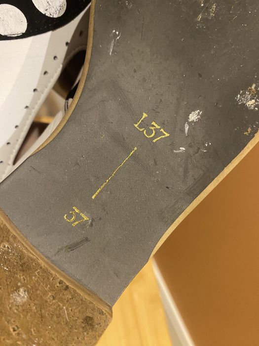 Loft37 L37 mokasyny, polbuty 37 w groszki