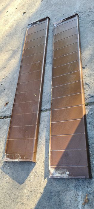 parapety zewnętrzne metalowe