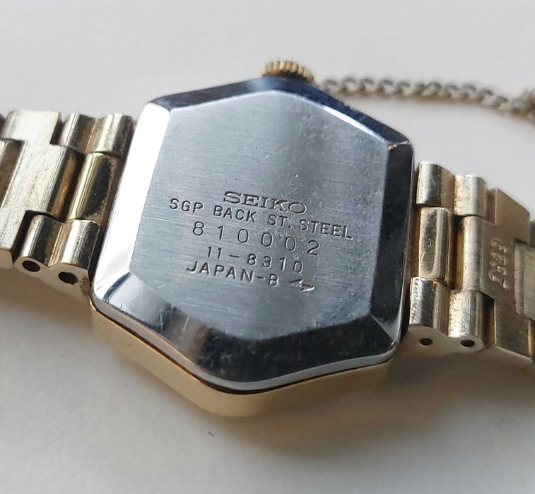 Zegarek damski Seiko złoty