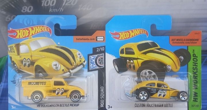 Volkswagen Beetle Mooneyes hot wheels