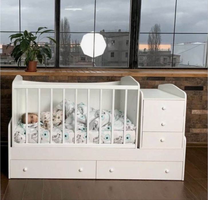 Дитяче ліжко, ліжечко з маятником, від народження до 12 років Дубно