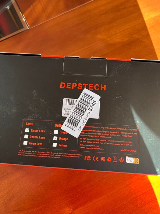 Endoscopio industrial