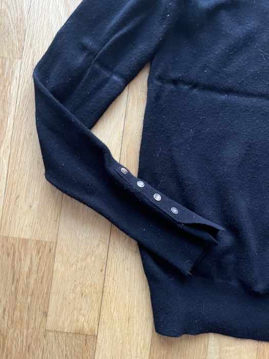 Czarny golf sweter damski Zara M 38
