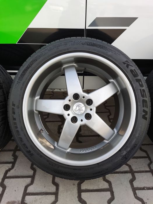 Диски Hamann R19 різноширокі (оригінал) + літні шини для BMW 7