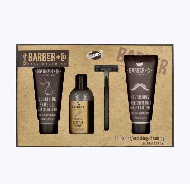 Zestaw Barbera prezentowy Barber kosmetyki