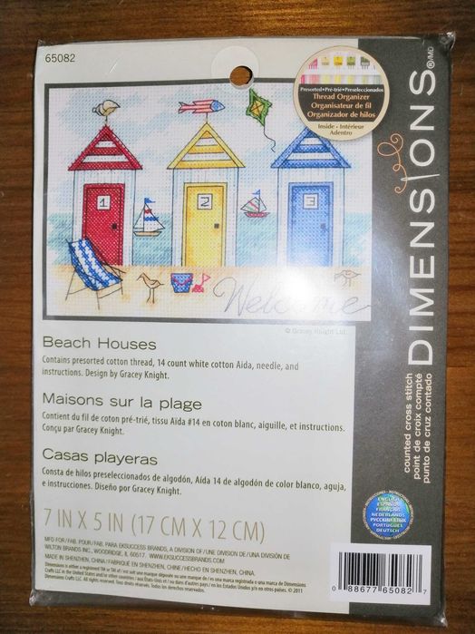 Kit de Ponto Cruz da Dimensions original