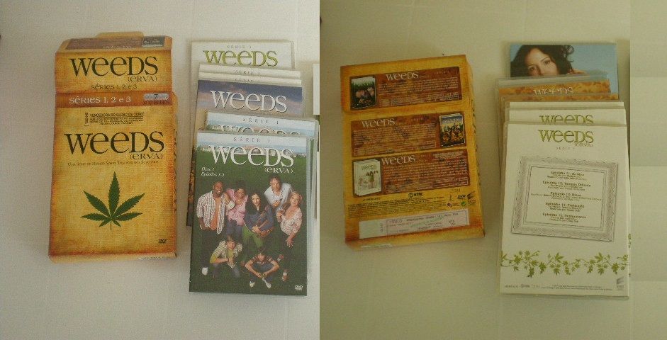 Weeds / Erva - série 1 até série 3
