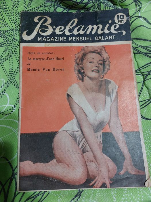 Revista francesa Belamie 

 A capa apresenta a atriz, cantora e m