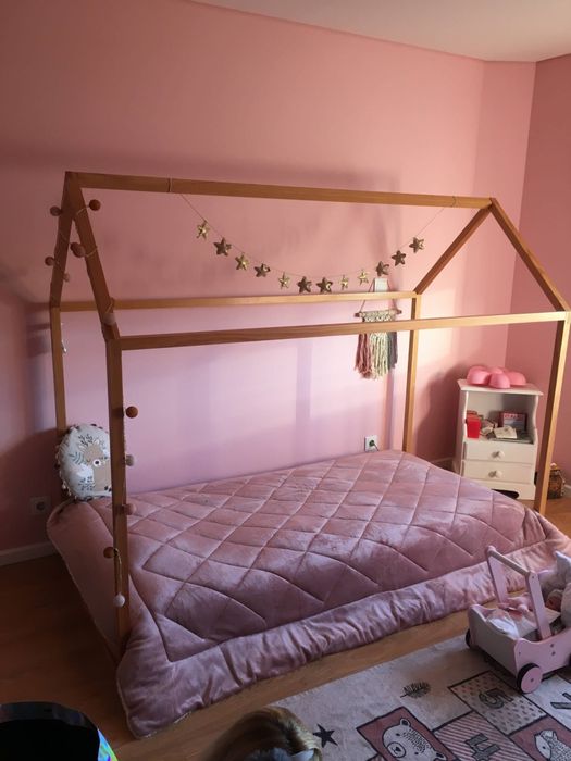 Cama Montessori casinha