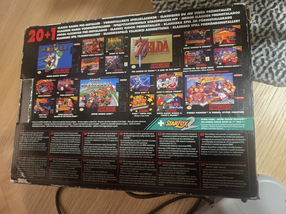 Konsola Nintendo SNES MINI