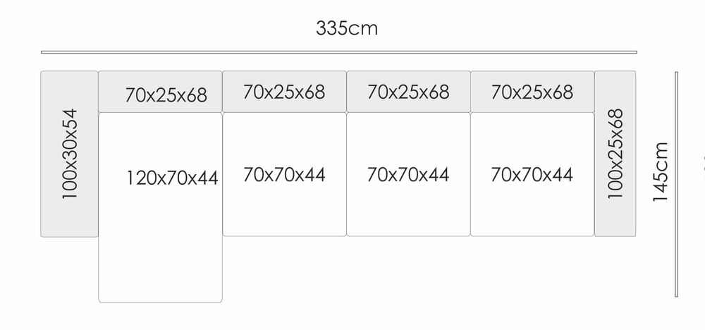 Диван Peanut 340cm 74 831 грн. Меблі для вітальні Київ на Olx