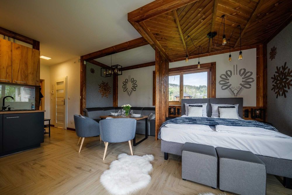 Apartament Slow Mountain z widokiem na Giewont