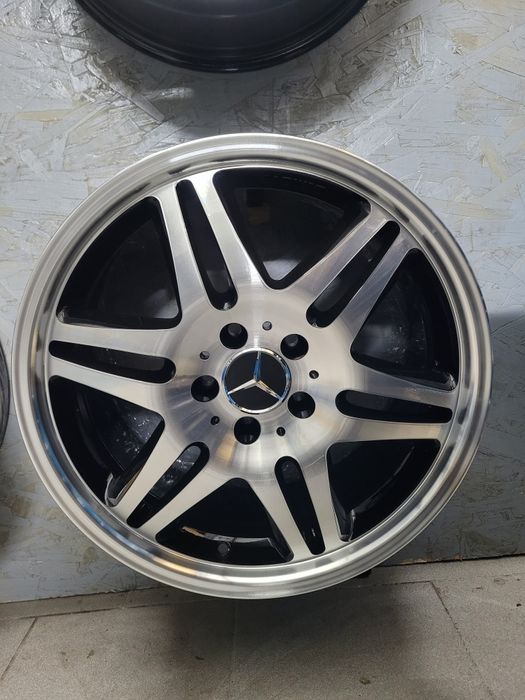 Felgi Brabus 5x112 18" 8.5J ET35 Oryginalne, czarny + cnc
