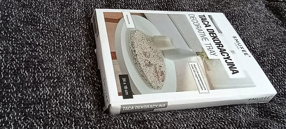 Taca dekoracyjna kamienna 24x18