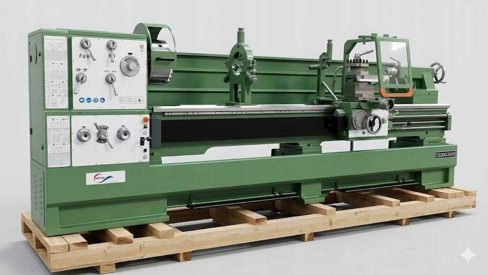 Tokarka Uniwersalna 800 x 3000 z DRO fi 105 dostępna od ręki
