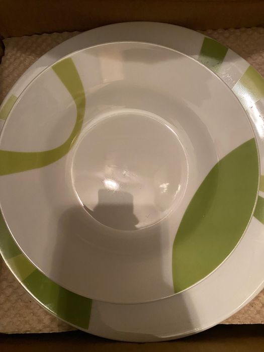 14 Pratos refeição verdes