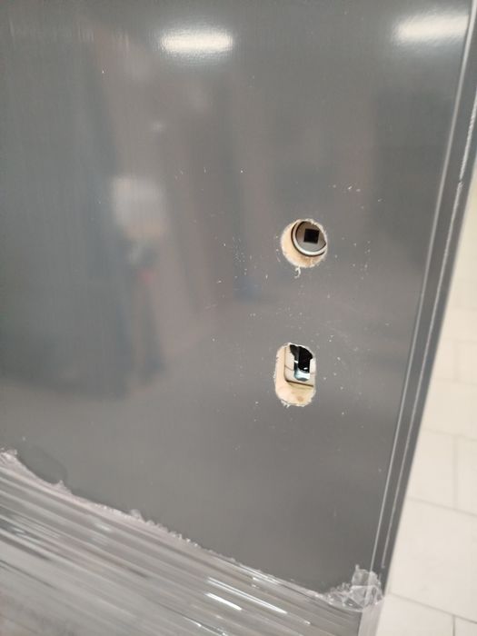 Drzwi techniczne,antracyt