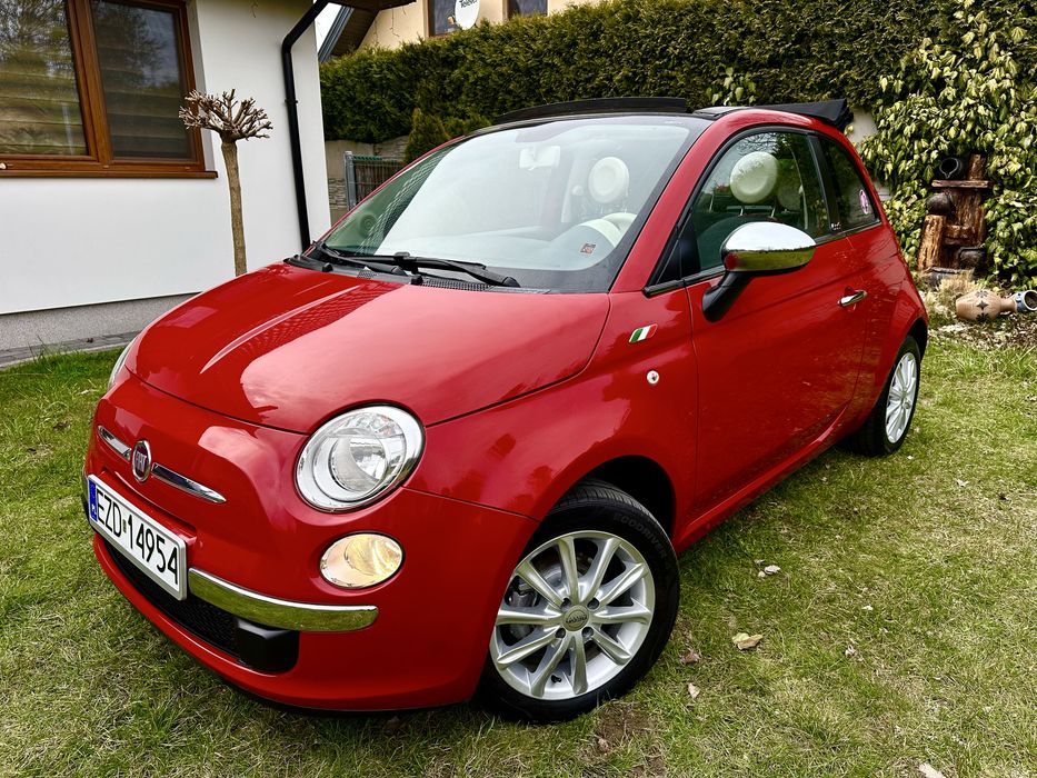 Fiat 500 rok 2015 poj 1.2 kabrio tylko 145 tys /Zamiana tez/