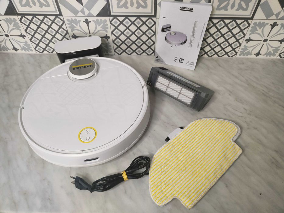 Robot sprzątający Kärcher RCV 3 biały