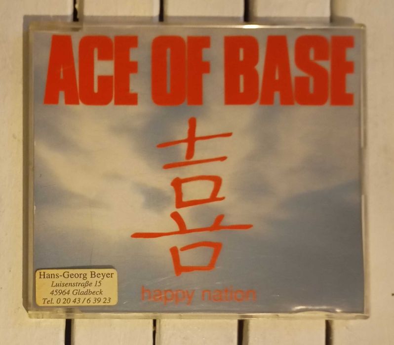 7 CDs de Ace Of Base (2 albuns e 5 singles)
