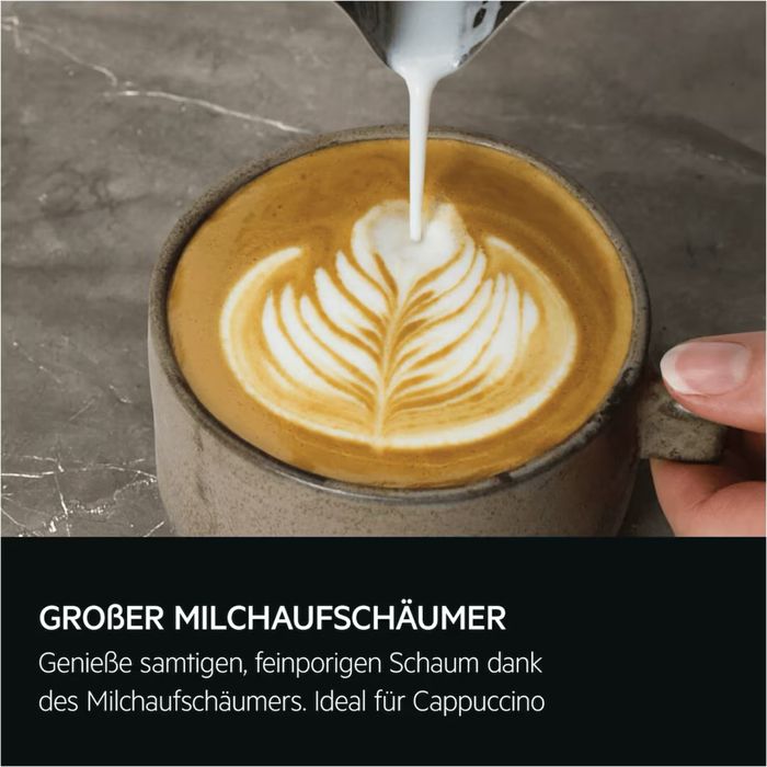 AEG Espresso Siebträgermaschine EC8-1-8BP 8000