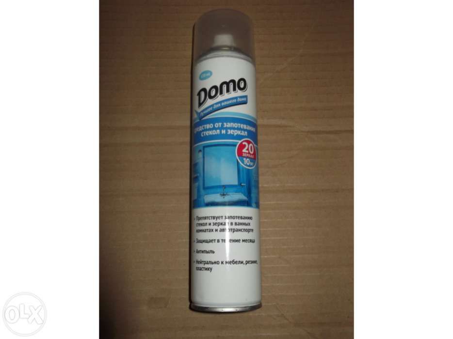 Limpa vidros anti-fog glass cleaner domo