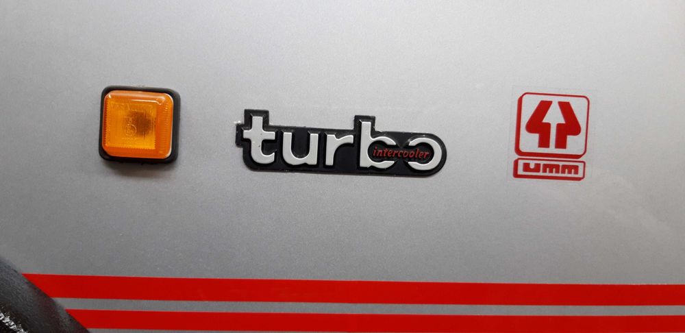 Par de autocolantes transparentes UMM