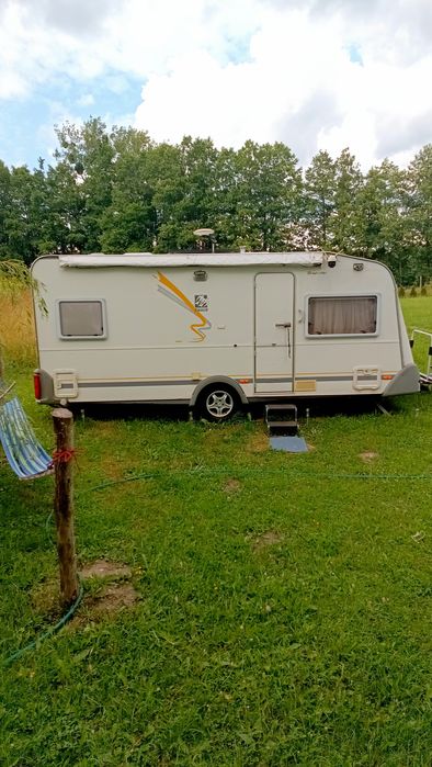Knaus Südwind 550 – Fotowoltaika 400W, Przedsionek, Markiza, Pokrowiec, Sucha